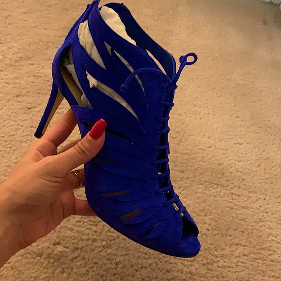 💙 💙Jimmy Choo 💙💙 WORN ONCE - Picture 2 of 3